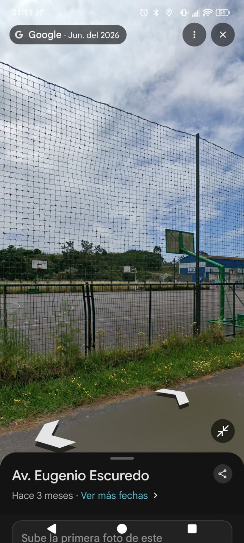 Foto principal de Cancha do muelle - Cancha de baloncesto en Avenida Eugenio Escuredo, Infesta